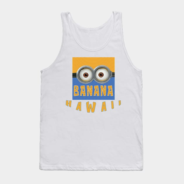 MINION BANANA USA HAWAII Tank Top by LuckYA